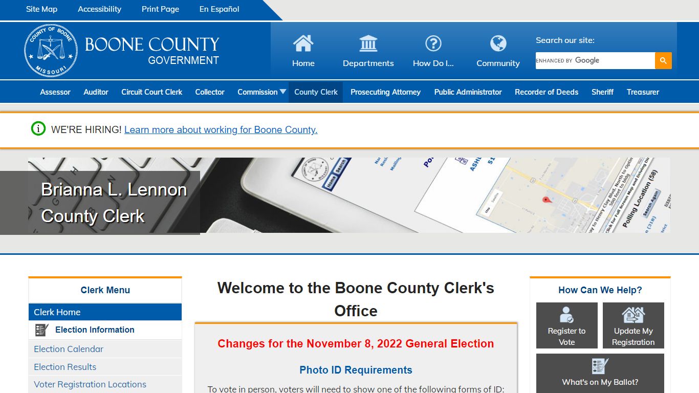 Boone County Clerk